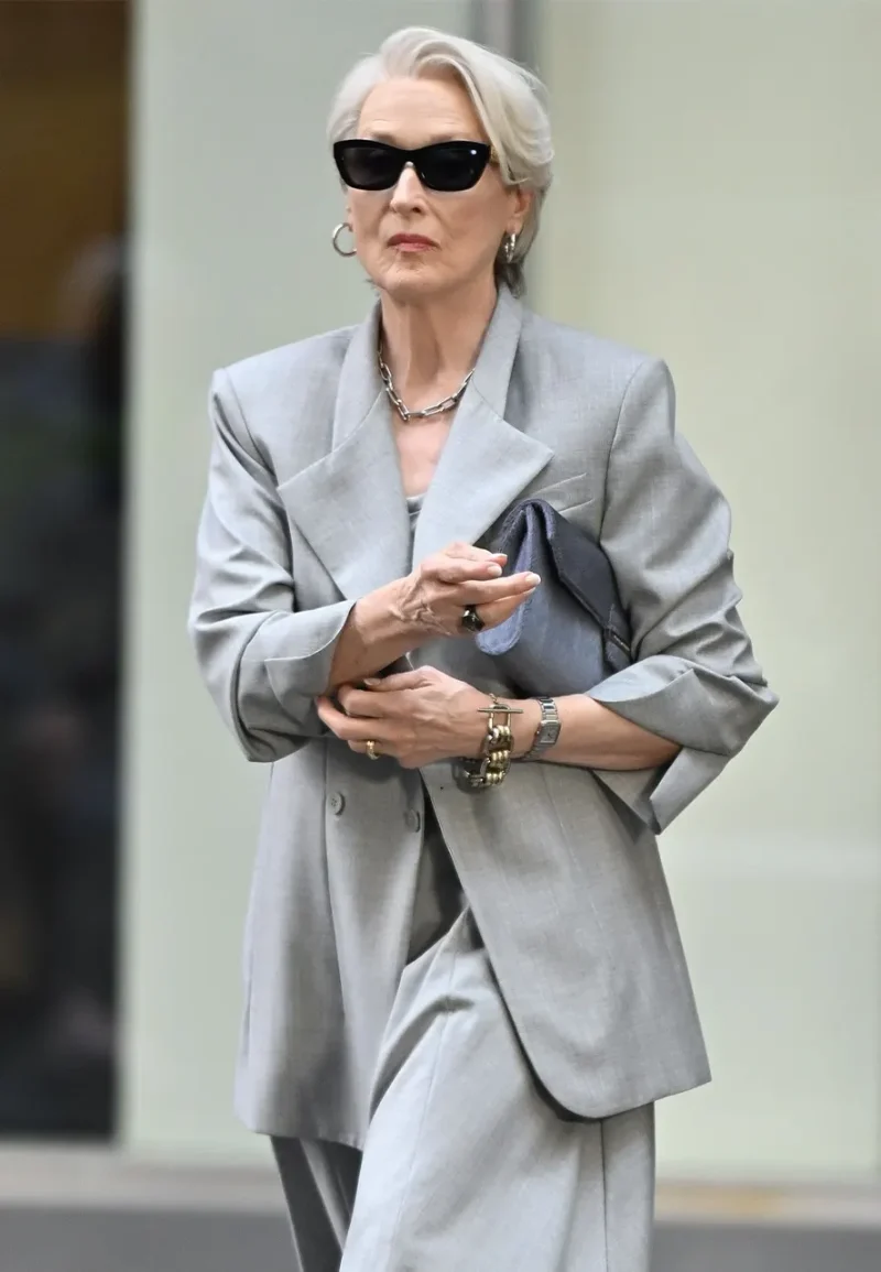 meryl-streep-grey-blazer meryl streep grey blazer