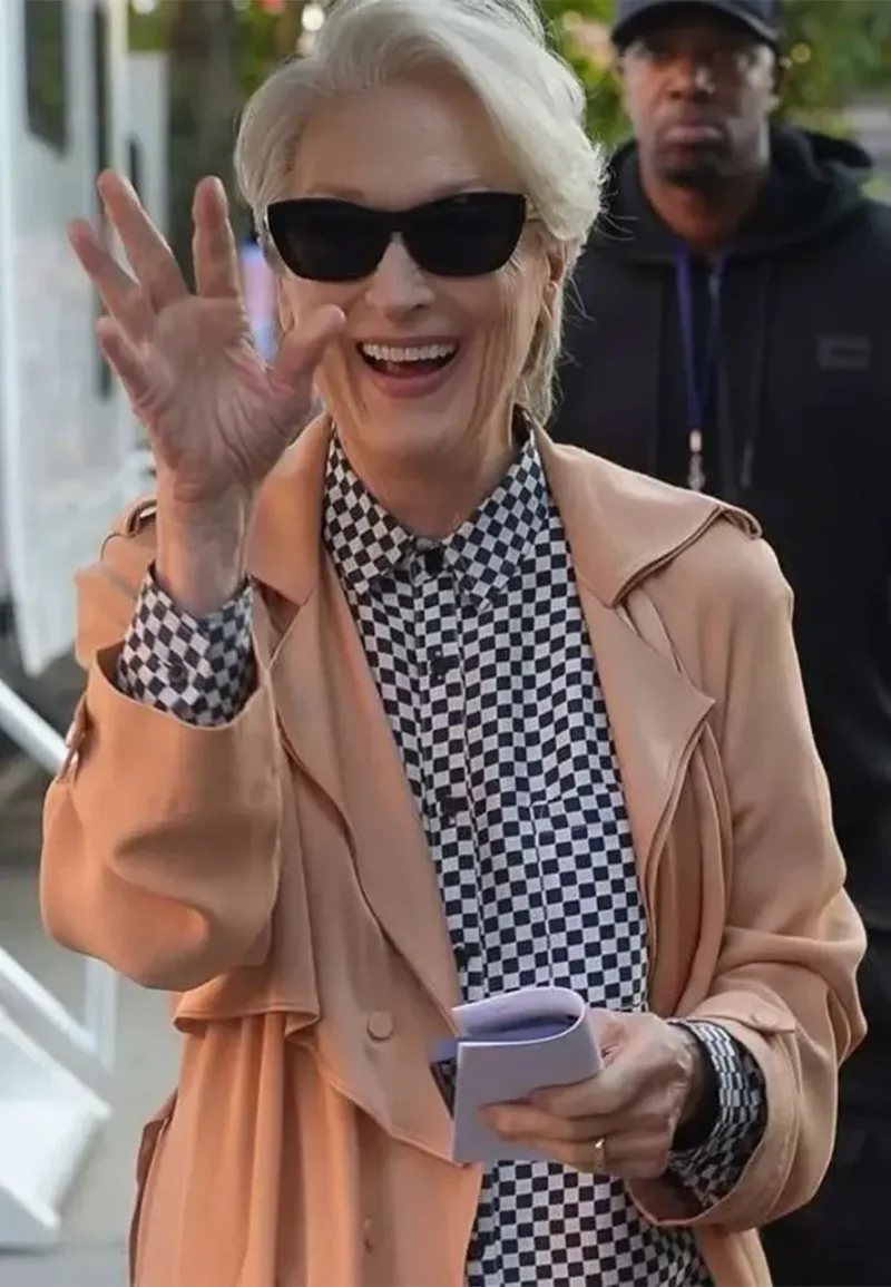 meryl streep trench coat