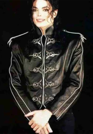 michael jackson black leather jacket