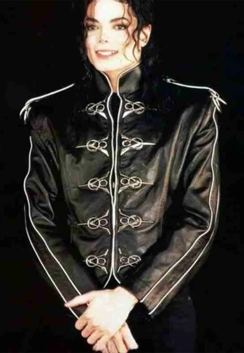 michael jackson black leather jacket