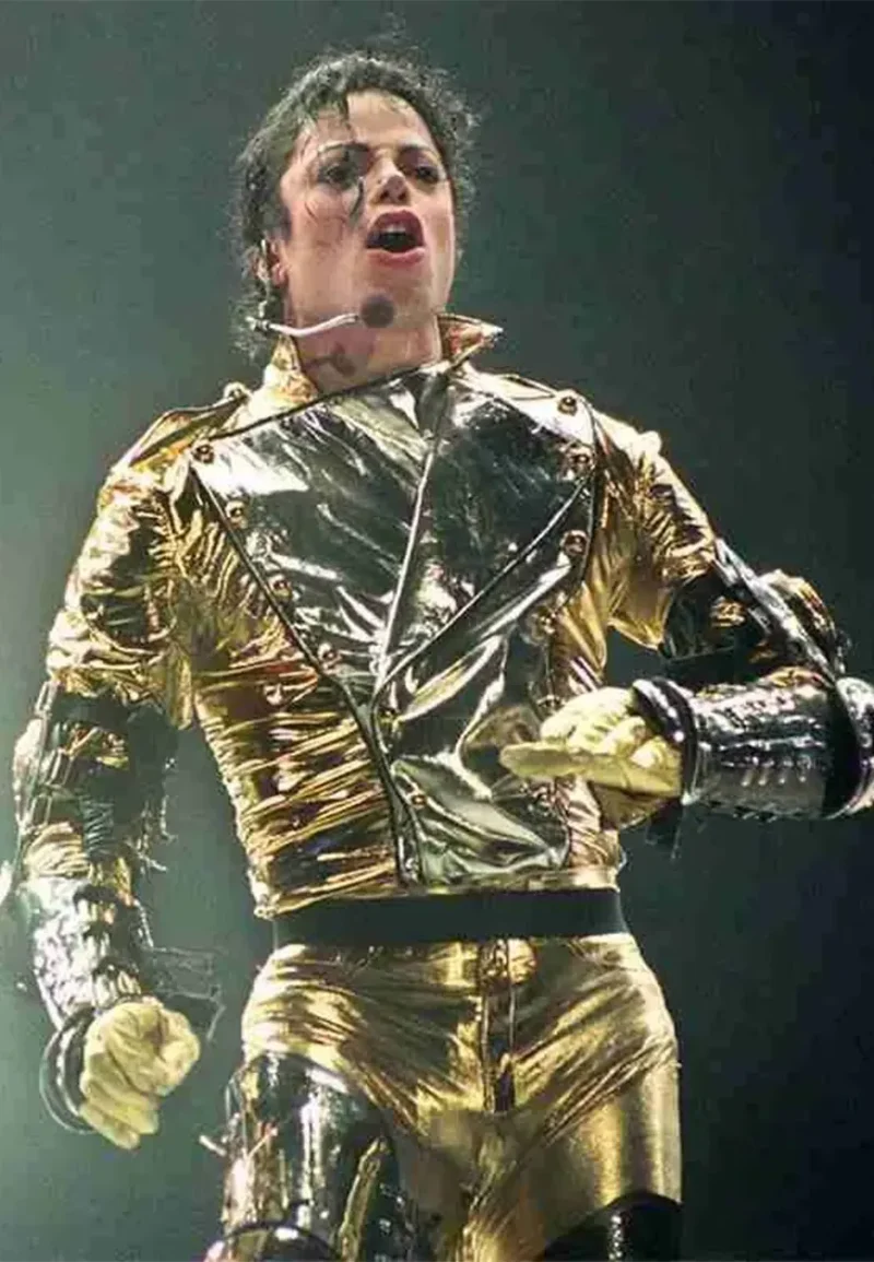 michael jackson gold jacket