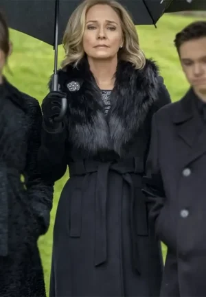 moira queen black coat
