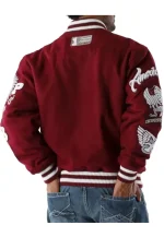 pelle pelle american legend maroon jacket