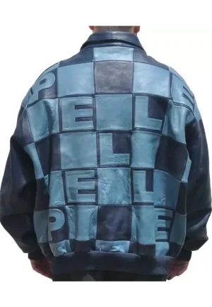 pelle pelle by marc buchanan vintage blue jacket