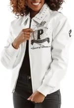 pelle pelle white 1978 leather jacket