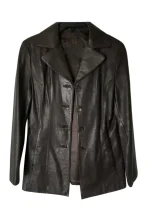 pelle studio black leather jacket