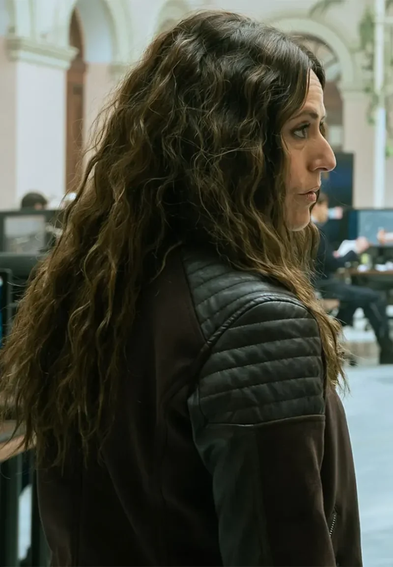 raquel murillo brown jacket