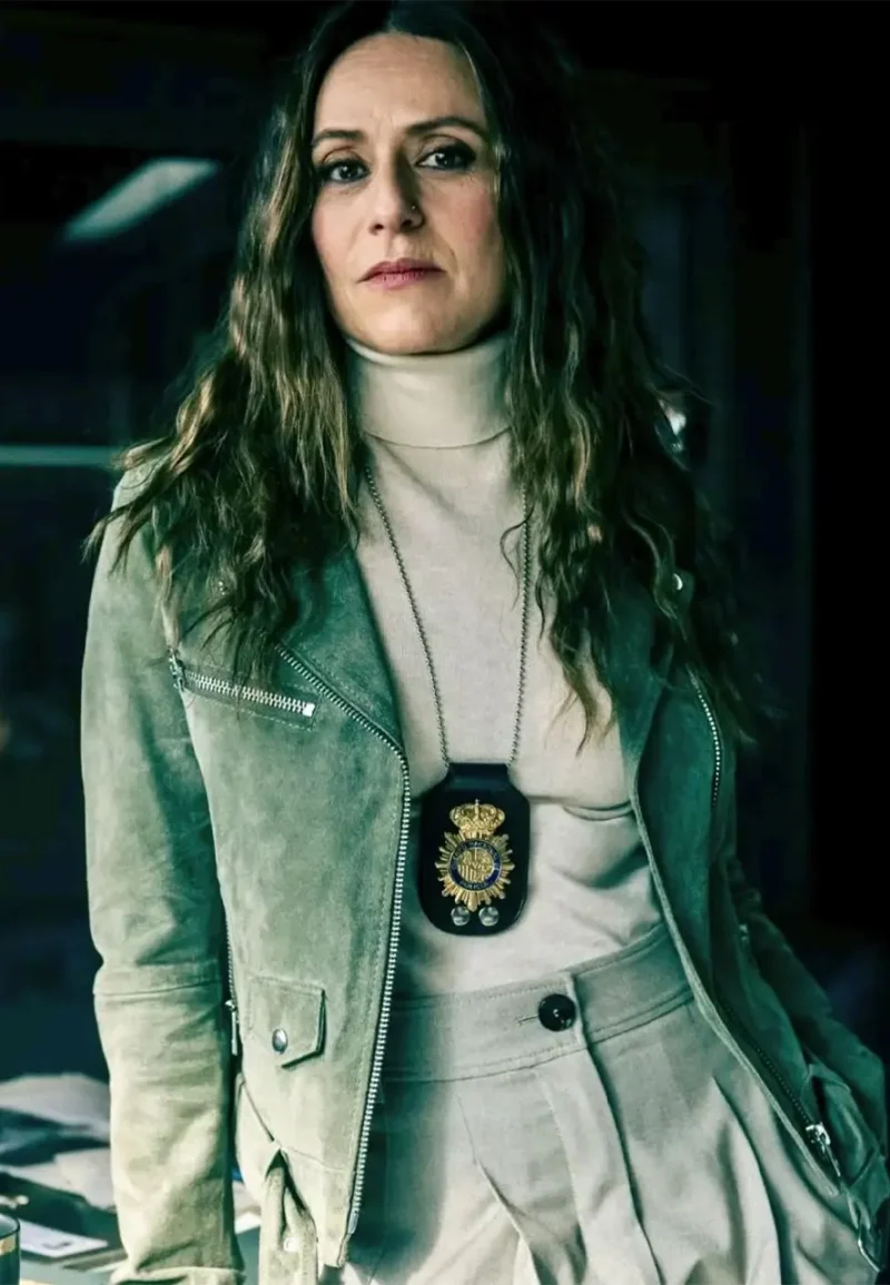 raquel murillo green jacket