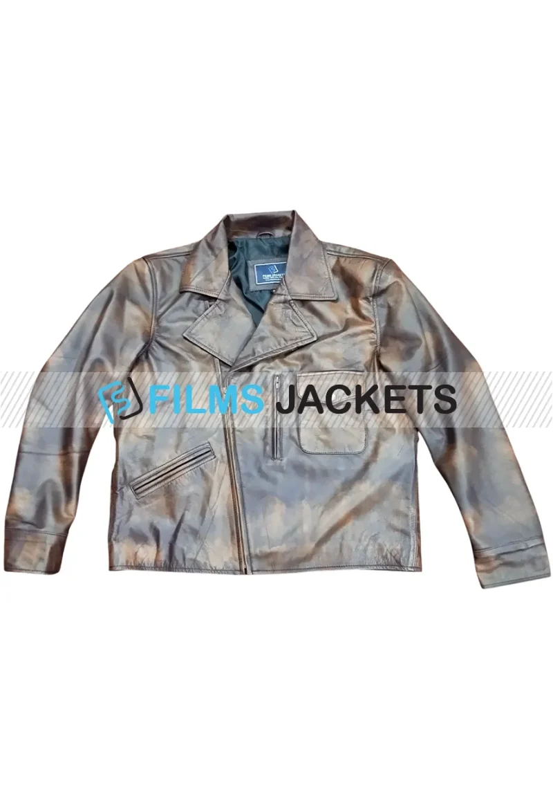 snake plissken leather jack