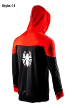 spider man far from home zip up hoodie