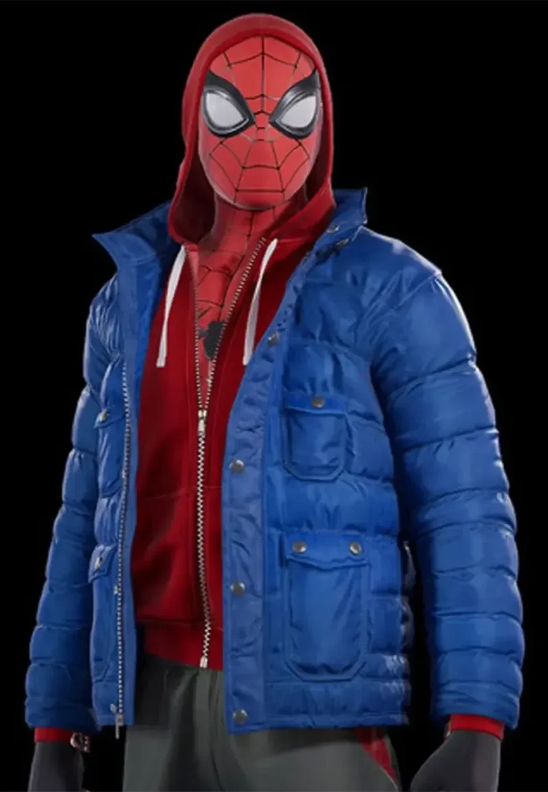 spider man miles morales puffer jacket