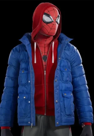 spider man puffer jacket