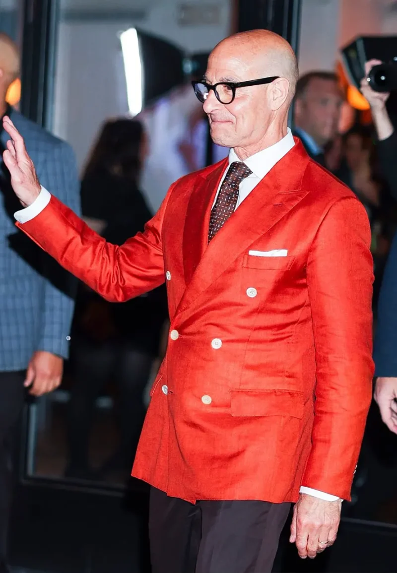 stanley tucci the devil wears prada 2 blazer