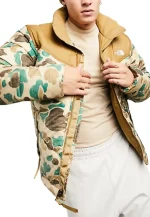 stephen manas ted lasso season 02 camo puffer jacket
