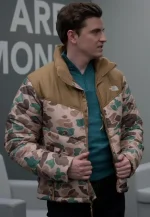 ted lasso s02 camo puffer jacket