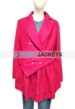 ted lasso s02 keeleys pink heart button blazer