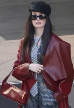 the devil wears prada 2 red leather coat