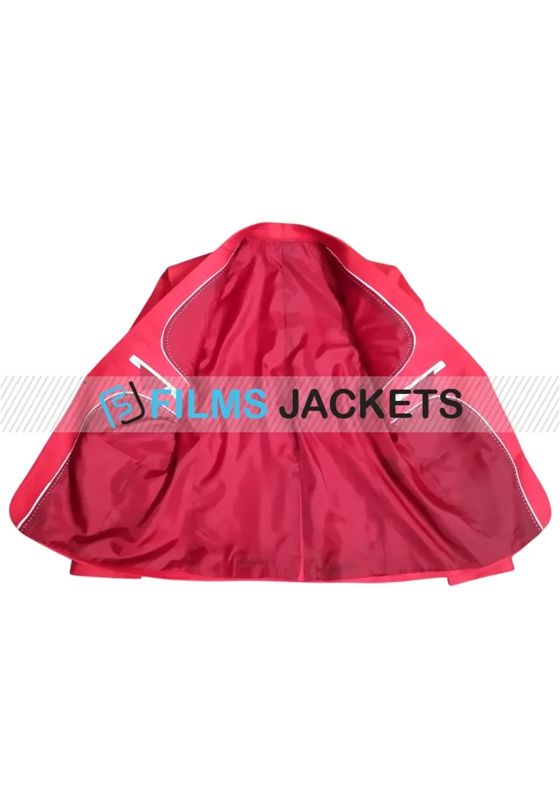 the weeknd red blazer