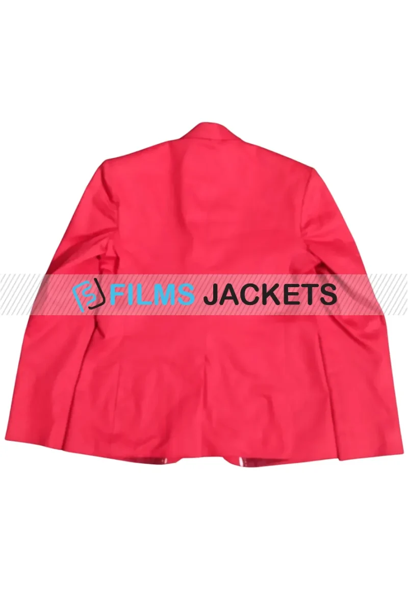 the weeknd red suit