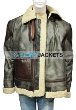 wfj02 grey leather jacket
