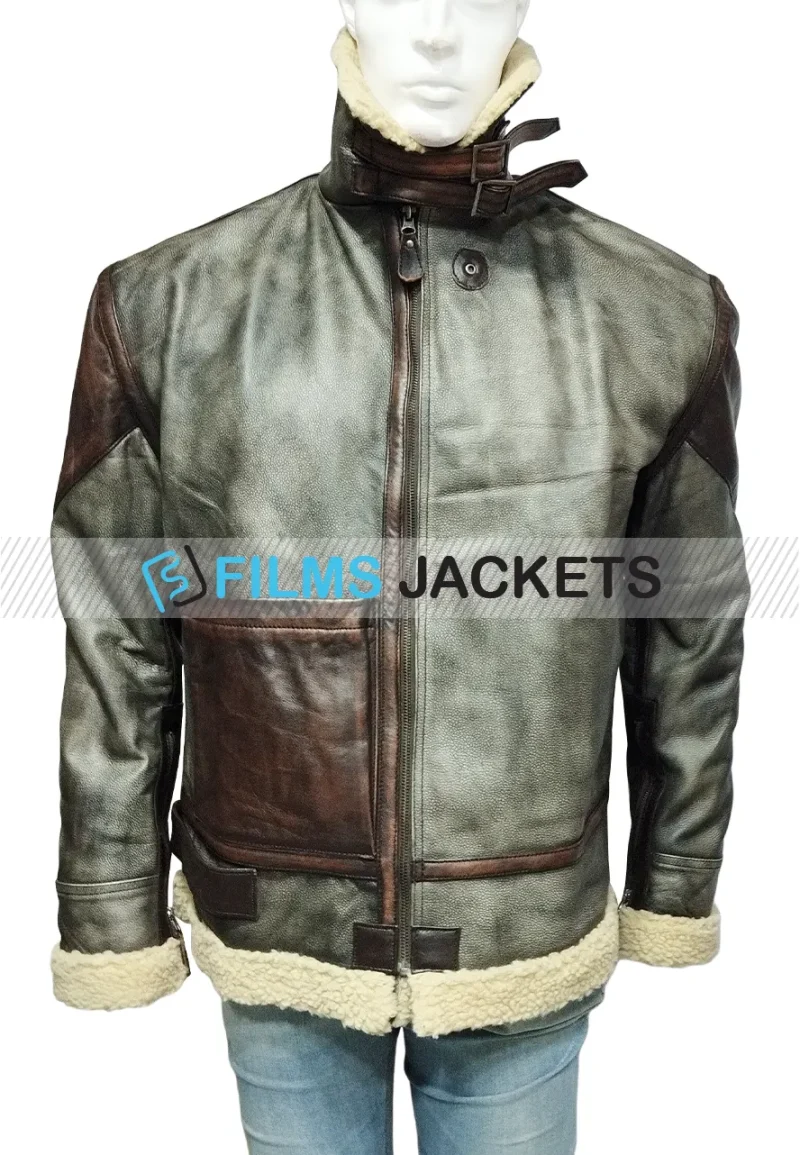 wfj02 shearling leather jacket