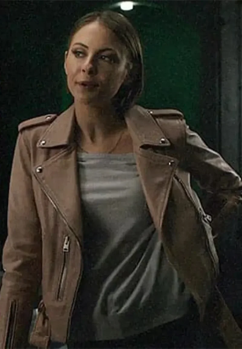 willa holland leather jacket