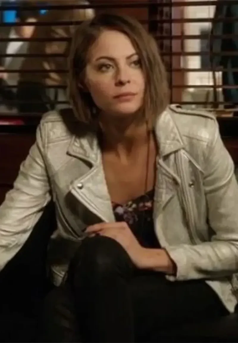 willa holland leather leather jacket