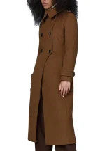 women double face elodie military coat