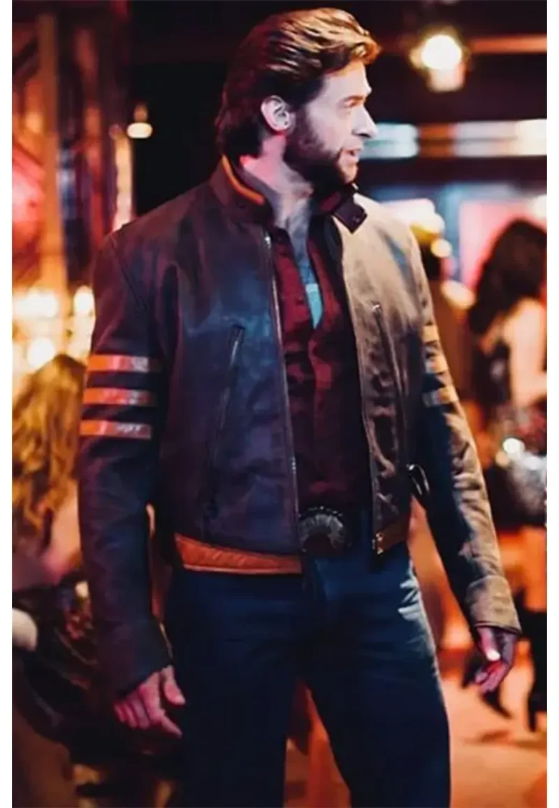 x men origins geniune leather jacket