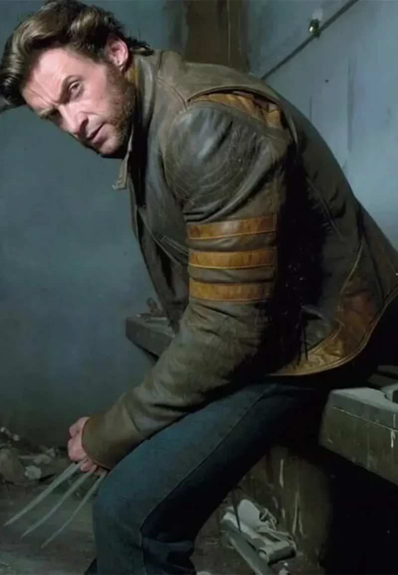 x men real leather jacket