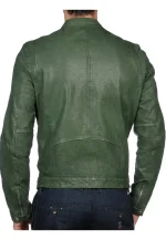 biker green jacket
