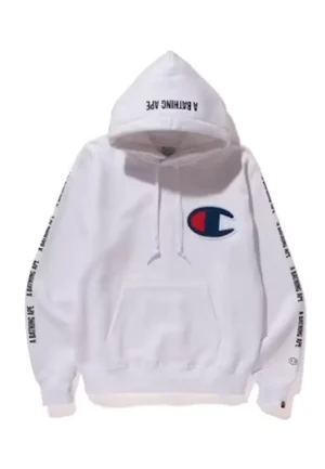 champion bape hoodie