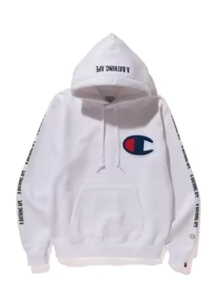 champion bape hoodie