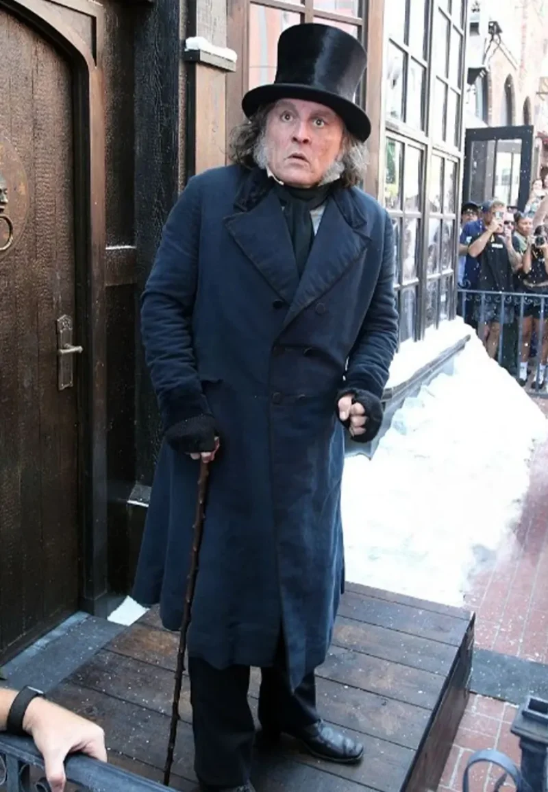 ebenezer a christmas carol johnny depp coat