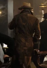 edward ratchett leather coat