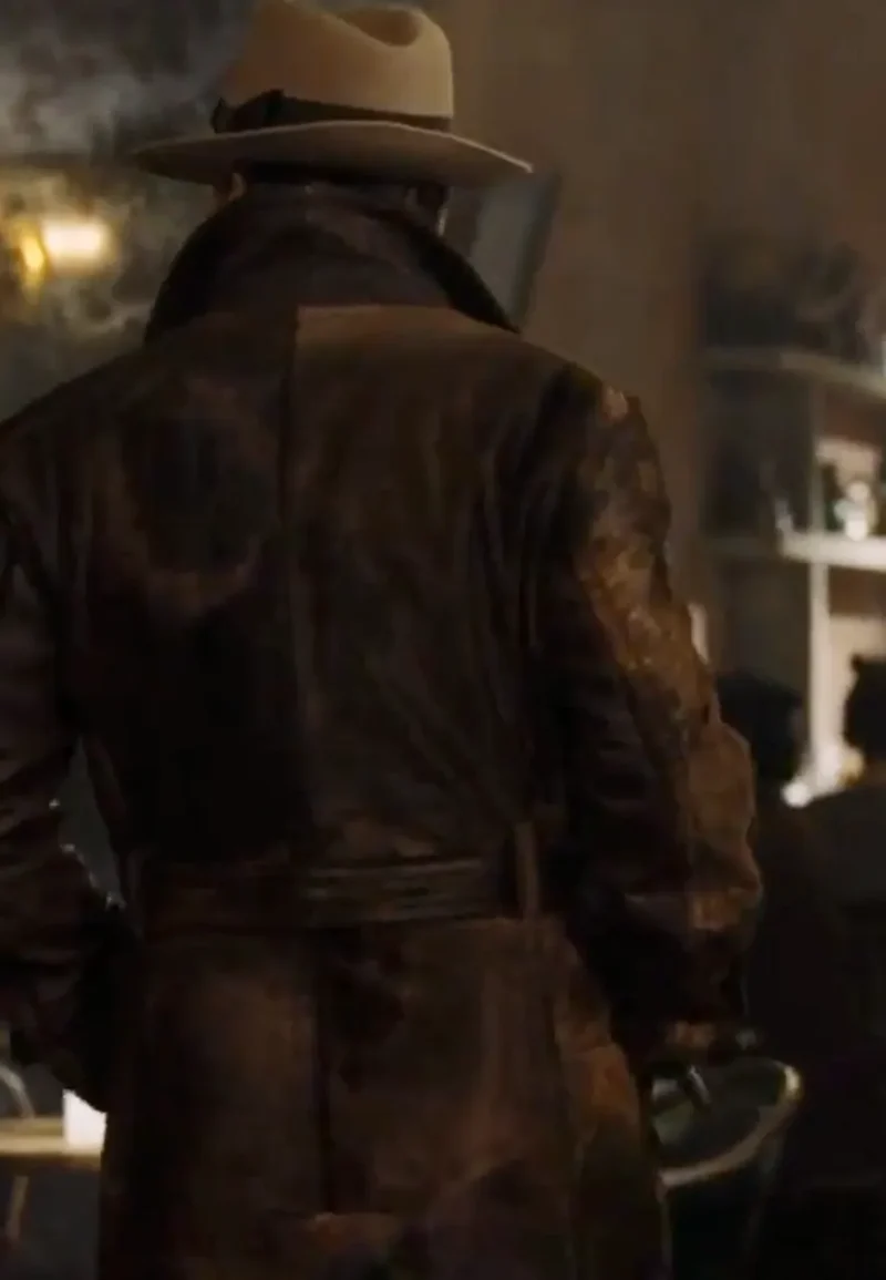 edward ratchett suede leather coat