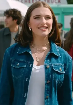 ella bright off campus s01 denim jacket