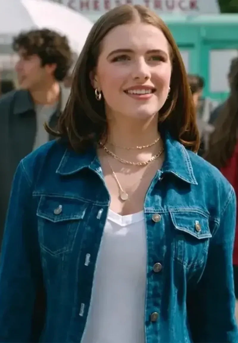 ella bright off campus s01 denim jacket