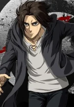 eren yeager black hooded coat