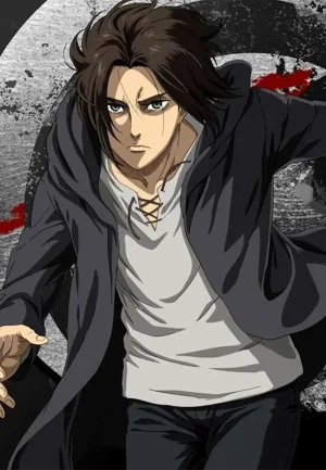 eren yeager black hooded coat
