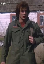 first blood green jacket