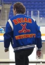garrett graham blue varsity jacket