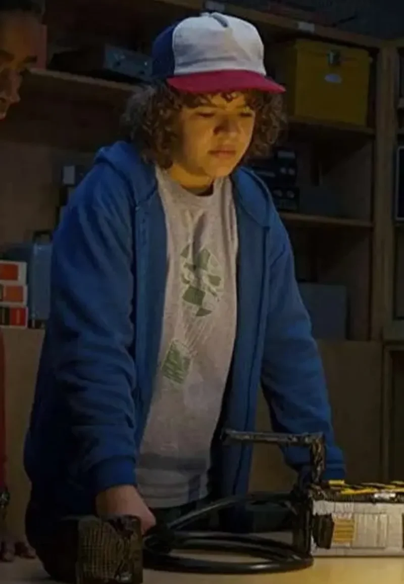 gaten-matarazzo-blue-hoodie gaten matarazzo blue hoodie