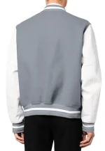 givenchy grey varsity jacket