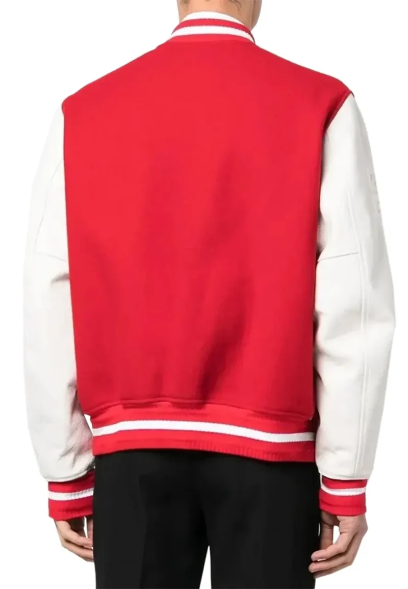 givenchy red varsity jacket