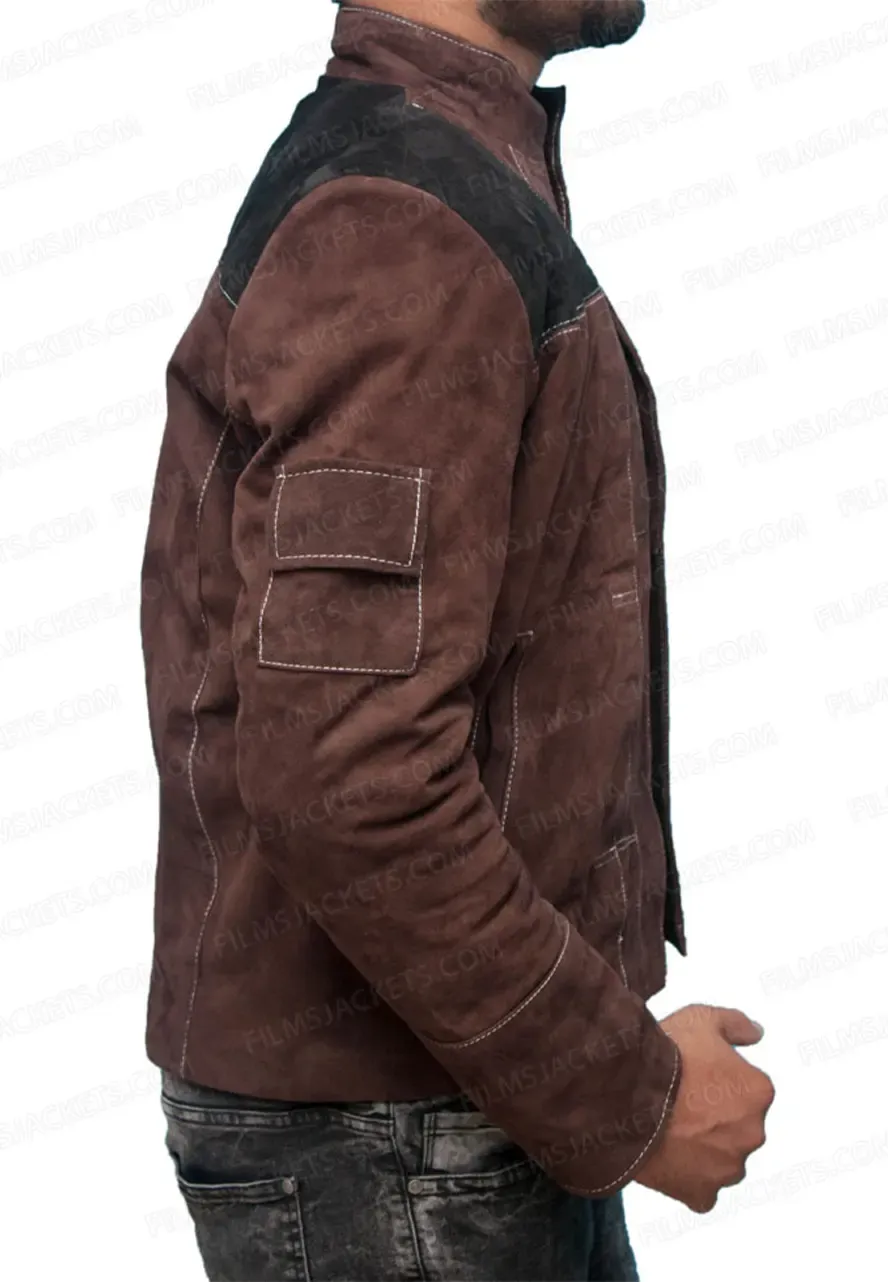 A Star Wars Story Han Solo Brown Leather Jacket han solo new jacket