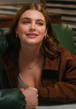 hannah wells brown suede jacket
