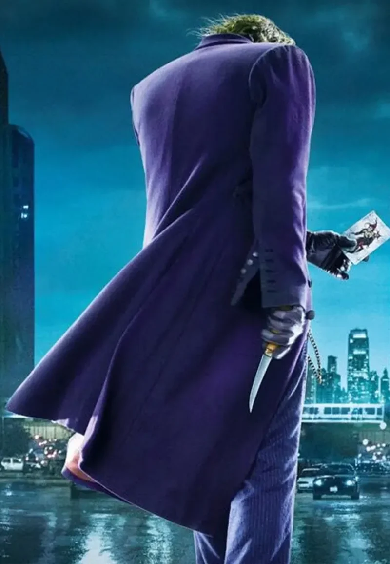 heath ledger the dark knight joker coat