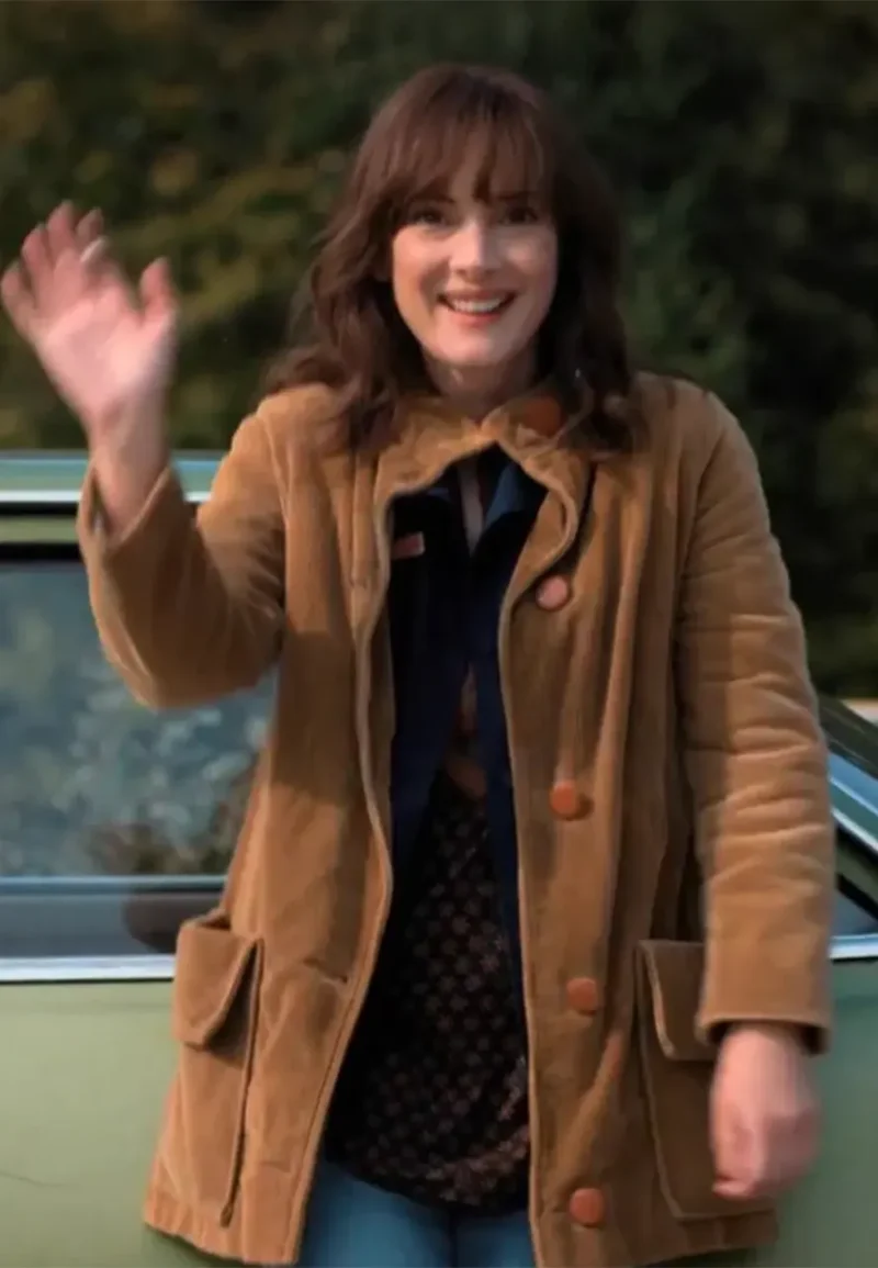 joyce byers corduroy coat