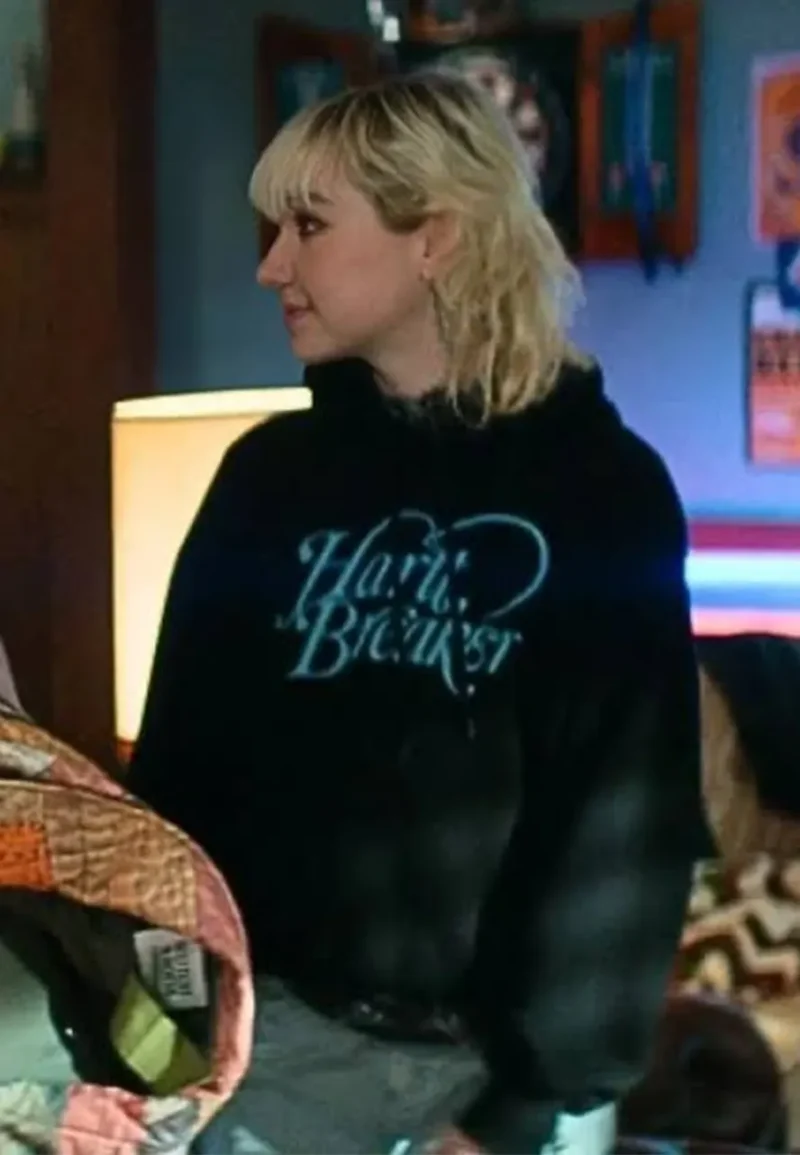 julia sarah stone black hoodie